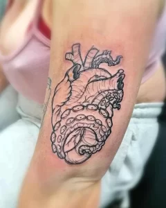 Фото рисунка тату сердце 02.01.22 №0114 - drawing tattoo heart - tattoo-photo.ru