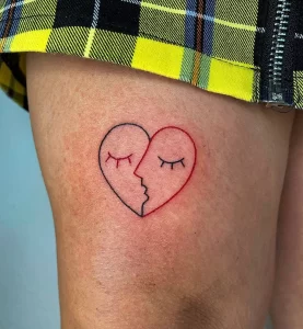 Фото рисунка тату сердце 02.01.22 №0130 - drawing tattoo heart - tattoo-photo.ru