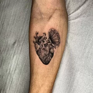 Фото рисунка тату сердце 02.01.22 №0134 - drawing tattoo heart - tattoo-photo.ru
