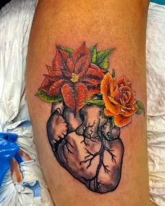 Фото рисунка тату сердце 02.01.22 №0188 - drawing tattoo heart - tattoo-photo.ru