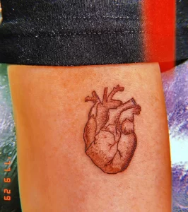 Фото рисунка тату сердце 02.01.22 №0229 - drawing tattoo heart - tattoo-photo.ru