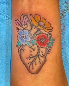 Фото рисунка тату сердце 02.01.22 №0266 - drawing tattoo heart - tattoo-photo.ru