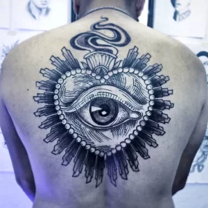 Фото рисунка тату сердце 02.01.22 №0275 - drawing tattoo heart - tattoo-photo.ru
