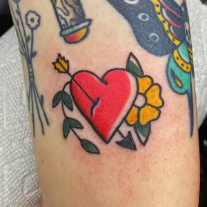 Фото рисунка тату сердце 02.01.22 №0291 - drawing tattoo heart - tattoo-photo.ru