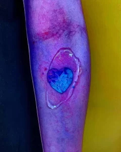 Фото рисунка тату сердце 02.01.22 №0329 - drawing tattoo heart - tattoo-photo.ru