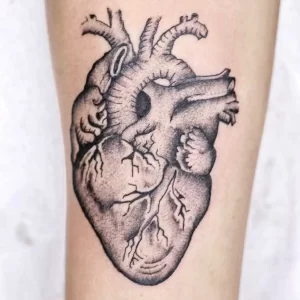 Фото рисунка тату сердце 02.01.22 №0340 - drawing tattoo heart - tattoo-photo.ru