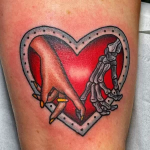 Фото рисунка тату сердце 02.01.22 №0380 - drawing tattoo heart - tattoo-photo.ru