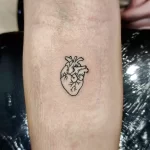 Фото рисунка тату сердце 02.01.22 №0391 - drawing tattoo heart - tattoo-photo.ru