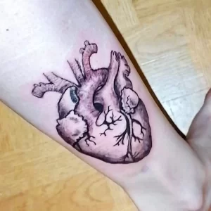 Фото рисунка тату сердце 02.01.22 №0392 - drawing tattoo heart - tattoo-photo.ru
