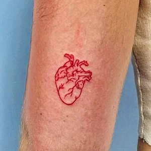 Фото рисунка тату сердце 02.01.22 №0438 - drawing tattoo heart - tattoo-photo.ru