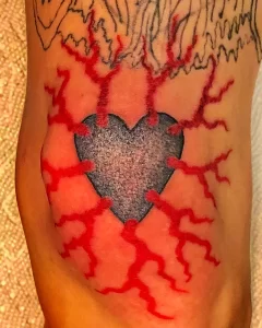 Фото рисунка тату сердце 02.01.22 №0603 - drawing tattoo heart - tattoo-photo.ru