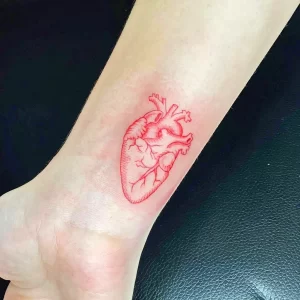 Фото рисунка тату сердце 02.01.22 №0674 - drawing tattoo heart - tattoo-photo.ru