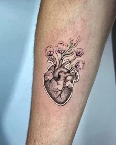Фото рисунка тату сердце 02.01.22 №0749 - drawing tattoo heart - tattoo-photo.ru