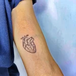 Фото рисунка тату сердце 02.01.22 №0834 - drawing tattoo heart - tattoo-photo.ru