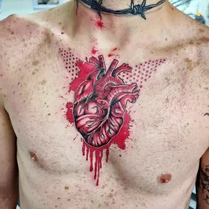 Фото рисунка тату сердце 02.01.22 №0983 - drawing tattoo heart - tattoo-photo.ru
