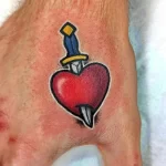 Фото рисунка тату сердце 02.01.22 №1068 - drawing tattoo heart - tattoo-photo.ru