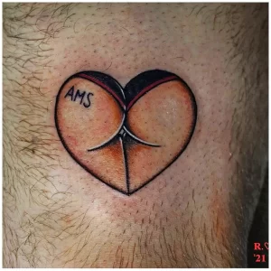 Фото рисунка тату сердце 02.01.22 №1249 - drawing tattoo heart - tattoo-photo.ru
