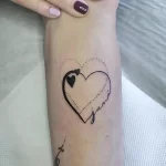Фото рисунка тату сердце 02.01.22 №1281 - drawing tattoo heart - tattoo-photo.ru