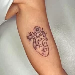Фото рисунка тату сердце 02.01.22 №1336 - drawing tattoo heart - tattoo-photo.ru