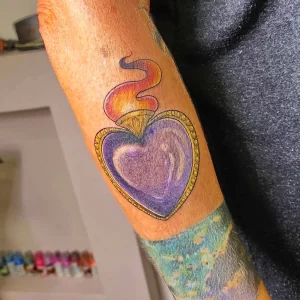 Фото рисунка тату сердце 02.01.22 №1346 - drawing tattoo heart - tattoo-photo.ru