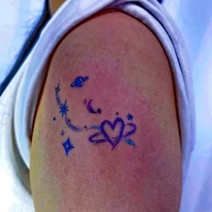 Фото рисунка тату сердце 02.01.22 №1381 - drawing tattoo heart - tattoo-photo.ru