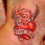Фото тату сердце для мужчин 02.01.22 №0007 - tattoo heart - tattoo-photo.ru