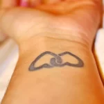 Фото два сердца тату 02.01.22 №0007 - tattoo heart - tattoo-photo.ru
