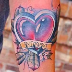 Фото красивые тату сердца 02.01.22 №0004 - tattoo heart - tattoo-photo.ru