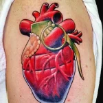 Фото красивые тату сердца 02.01.22 №0005 - tattoo heart - tattoo-photo.ru