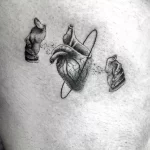 Фото рисунка тату сердце 02.01.22 №0007 - drawing tattoo heart - tattoo-photo.ru