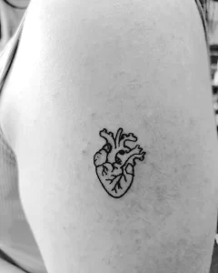 Фото рисунка тату сердце 02.01.22 №0008 - drawing tattoo heart - tattoo-photo.ru