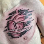 Фото рисунка тату сердце 02.01.22 №0023 - drawing tattoo heart - tattoo-photo.ru