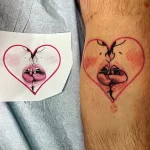 Фото рисунка тату сердце 02.01.22 №0029 - drawing tattoo heart - tattoo-photo.ru