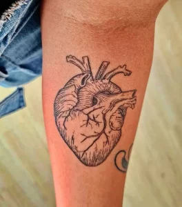 Фото рисунка тату сердце 02.01.22 №0063 - drawing tattoo heart - tattoo-photo.ru