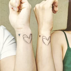 Фото рисунка тату сердце 02.01.22 №0077 - drawing tattoo heart - tattoo-photo.ru