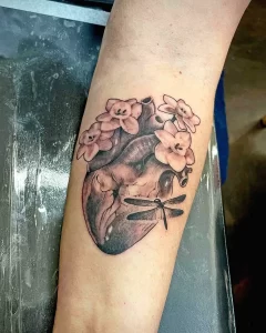 Фото рисунка тату сердце 02.01.22 №0098 - drawing tattoo heart - tattoo-photo.ru
