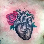 Фото рисунка тату сердце 02.01.22 №0101 - drawing tattoo heart - tattoo-photo.ru