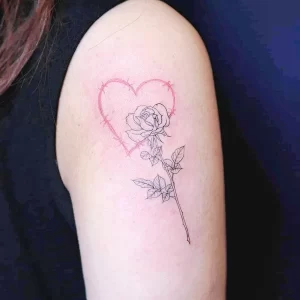 Фото рисунка тату сердце 02.01.22 №0184 - drawing tattoo heart - tattoo-photo.ru