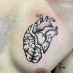 Фото рисунка тату сердце 02.01.22 №0185 - drawing tattoo heart - tattoo-photo.ru