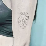 Фото рисунка тату сердце 02.01.22 №0213 - drawing tattoo heart - tattoo-photo.ru