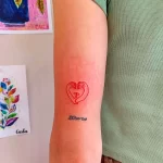 Фото рисунка тату сердце 02.01.22 №0224 - drawing tattoo heart - tattoo-photo.ru