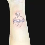 Фото рисунка тату сердце 02.01.22 №0239 - drawing tattoo heart - tattoo-photo.ru