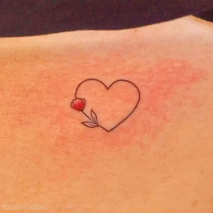 Фото рисунка тату сердце 02.01.22 №0246 - drawing tattoo heart - tattoo-photo.ru