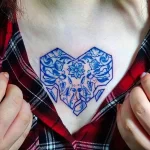 Фото рисунка тату сердце 02.01.22 №0247 - drawing tattoo heart - tattoo-photo.ru