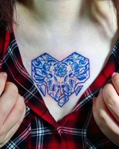 Фото рисунка тату сердце 02.01.22 №0247 - drawing tattoo heart - tattoo-photo.ru