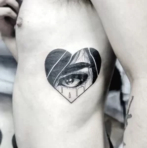 Фото рисунка тату сердце 02.01.22 №0249 - drawing tattoo heart - tattoo-photo.ru
