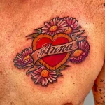 Фото рисунка тату сердце 02.01.22 №0274 - drawing tattoo heart - tattoo-photo.ru