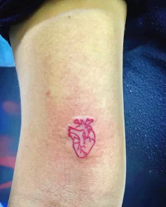Фото рисунка тату сердце 02.01.22 №0280 - drawing tattoo heart - tattoo-photo.ru