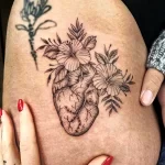 Фото рисунка тату сердце 02.01.22 №0288 - drawing tattoo heart - tattoo-photo.ru