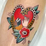 Фото рисунка тату сердце 02.01.22 №0309 - drawing tattoo heart - tattoo-photo.ru